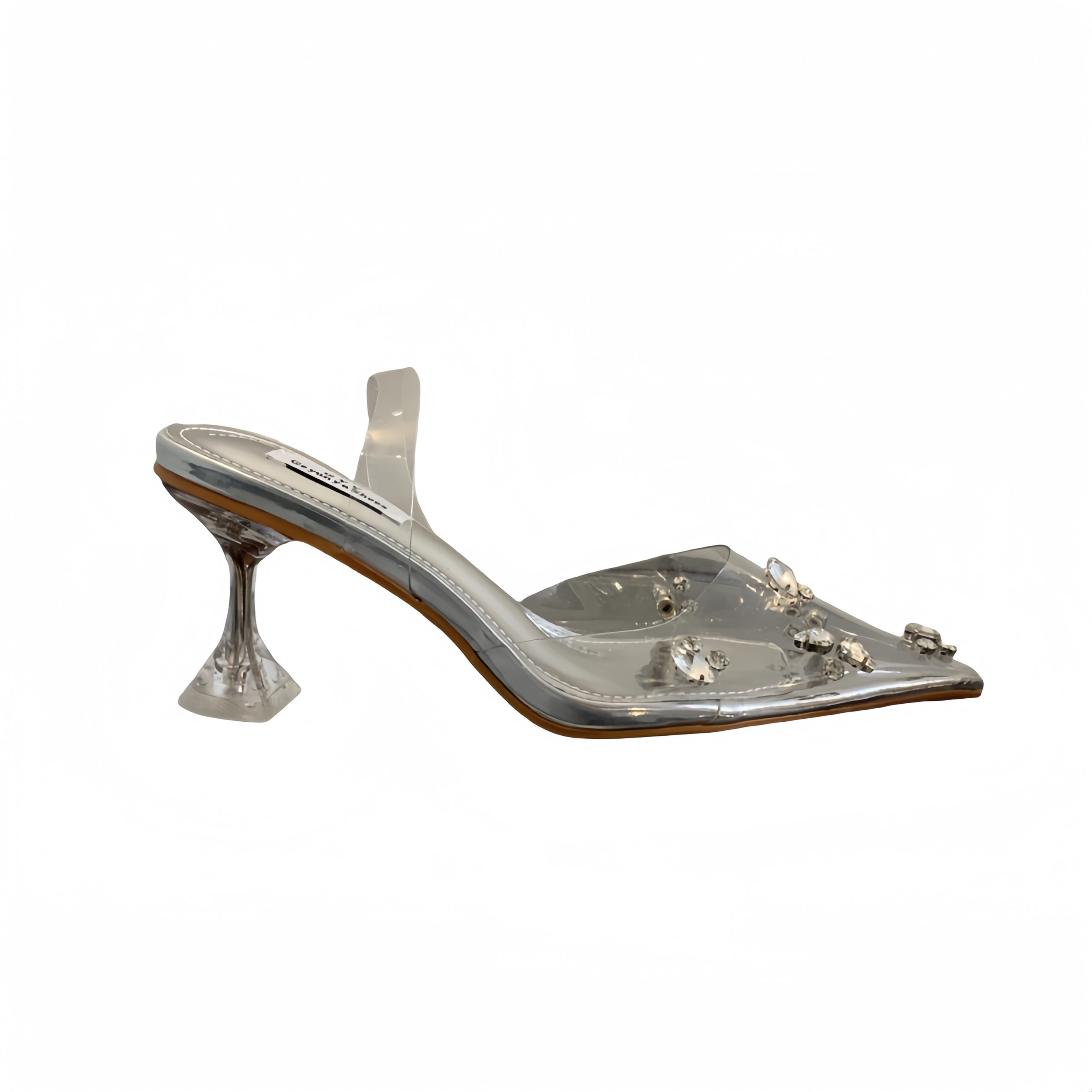 New Crystal Rhinestone Fairy Pointed Flat Shoes for Women 35-40 - Image 5