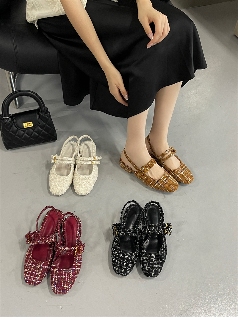 2025 New Fashion Closed Toe Flat Sandals for Women